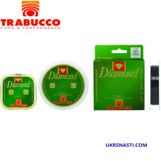 Леска монофильная Trabucco Diamond Sinking диаметр 0,12мм размотка 500м чёрная